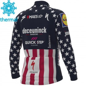 Cykeltrøje 2021 Deceuninck-Quick-Step Viter Thermal Fleece N004